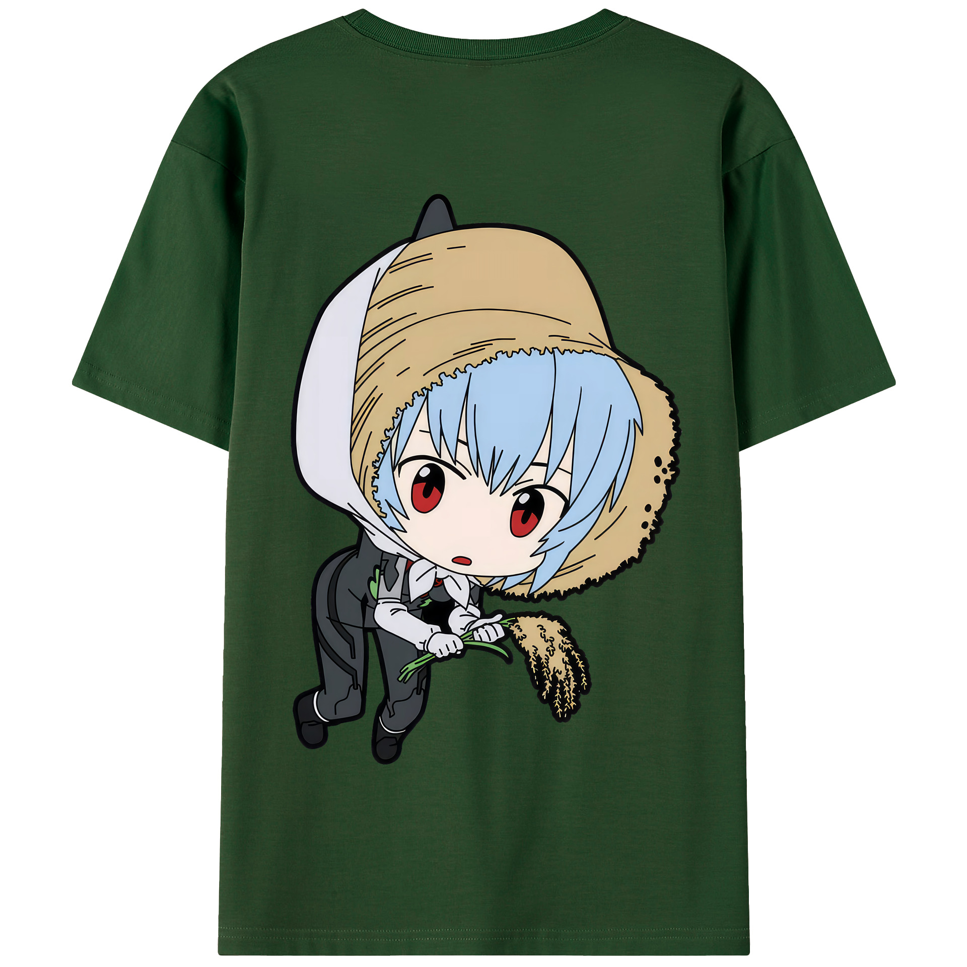 （画像用） EVA 新世紀エヴァンゲリオン 綿100％半袖Tシャツ（背面プリント）